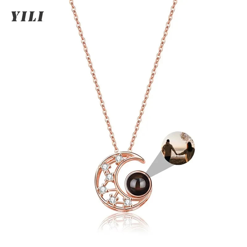 Le Collier "Éclat d’Âme" – Projection Photo Personnalisée